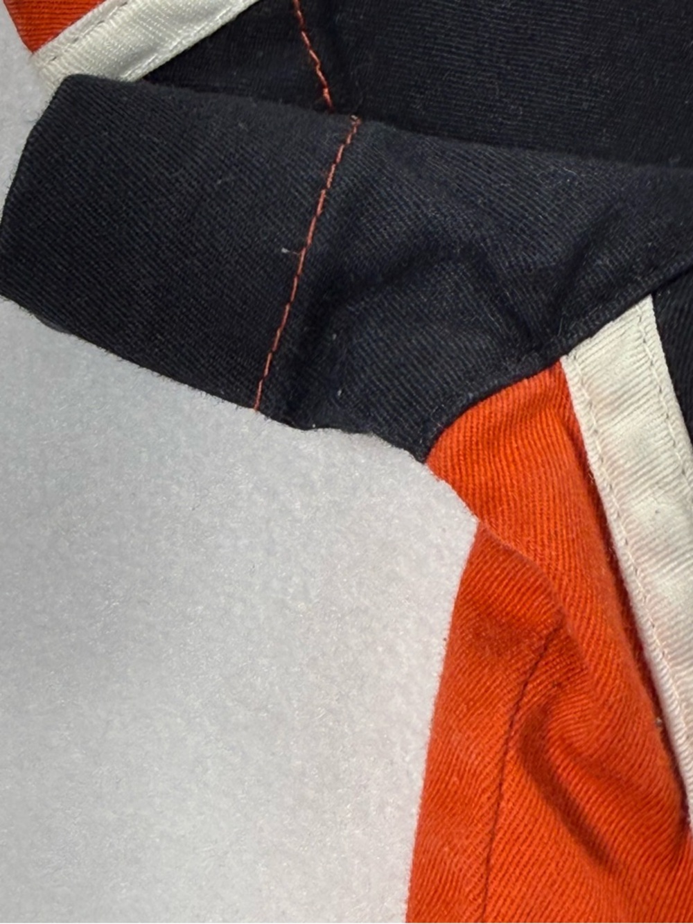 Harley-Davidson Bright Orange and Black Zip Racing Shirt - Picture 8 of 9